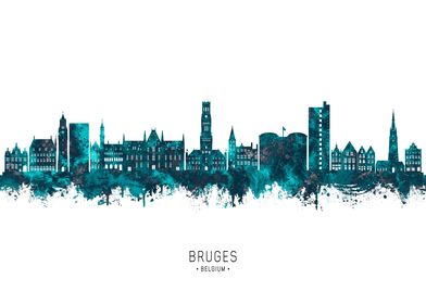 Bruges Skyline