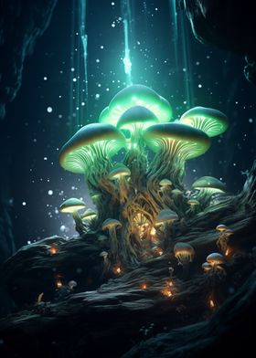 Twilight Mushroom Canopy