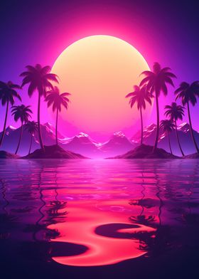 Synthwave Sunset Escape