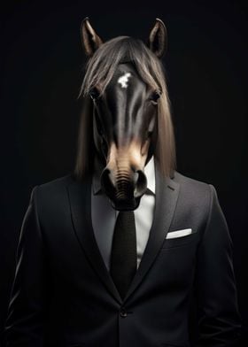 Horse Tuxedo