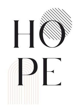 Hope Minimalist Text