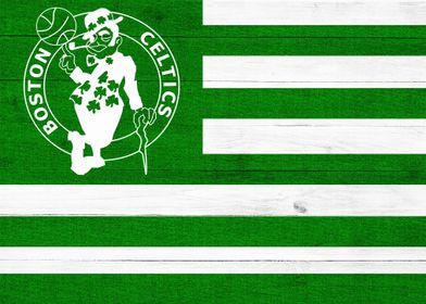 Boston Celtics Flag