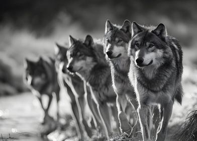 Wolf Pack photography