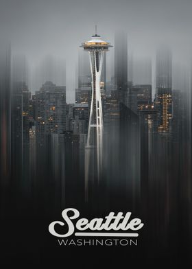 Seattle Text Poster