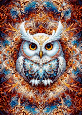 Ethereal Enigma Owl