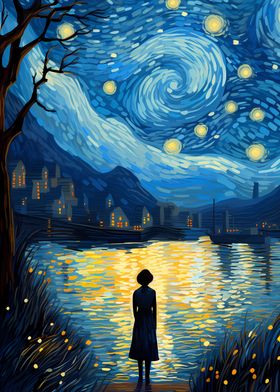 Van Gogh the starry sky