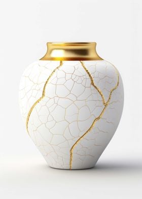 Gucchi Abstract Gold Decor