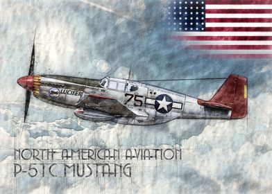 P51C Mustang