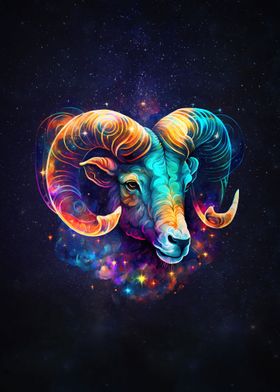 Aries Zodiac Ram Goat
