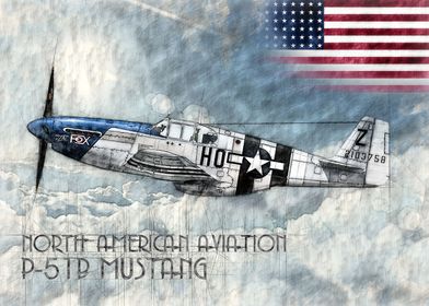 P51B Mustang