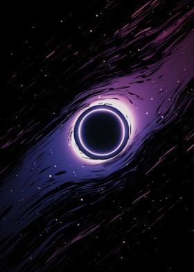 Space Black Hole 