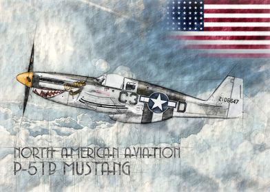 P51B Mustang