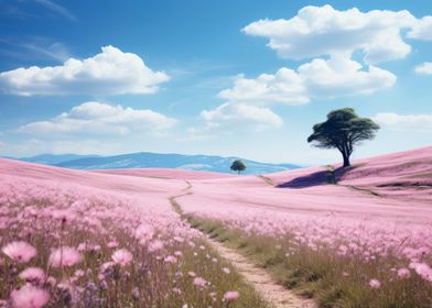 Pink Landscape
