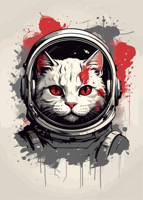 Astronomy Cat Artwork