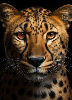 Cool Cheetah Portrait