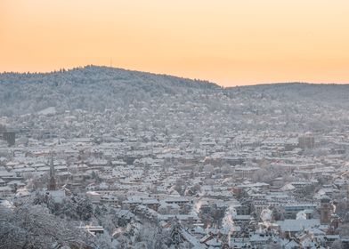 Winter Zurich Switzerland