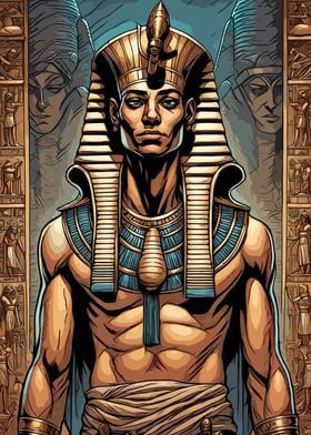 Pharaoh in the Temple