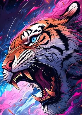 ferocious tiger anime