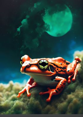 Frog Cosmic Space