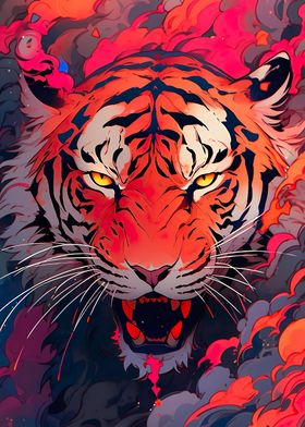 ferocious tiger anime