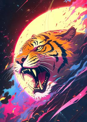 ferocious tiger anime
