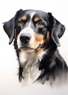 Entlebucher Mountain dog