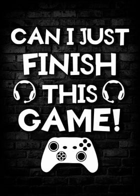 Game Gamer Gaming Poster