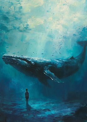Whale Whispers Boy Dreams