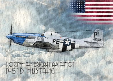 P51D Mustang