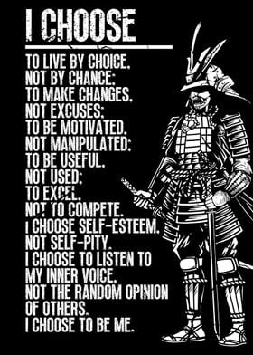 I Choose to Live by Choice