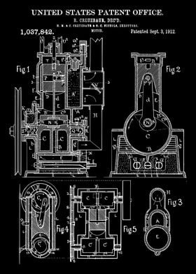 1912 Motor patent