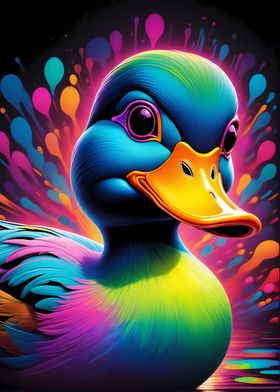 Psychedelic Duck
