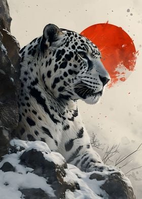 Snow Leopard Artwork