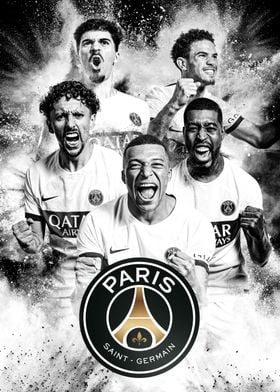 Paris Saint-Germain PSG affiches et impressions par Hung Anh - Printler