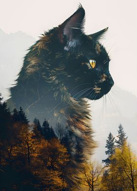 Cat Forest Mountains