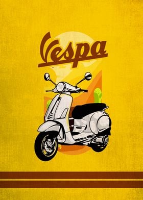 Vespa Blue Classics 