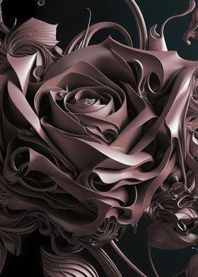 Abstract rose