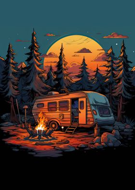 The Mountain Campfire 