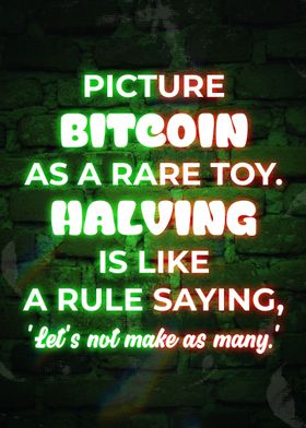 Bitcoin as A Rare Toy