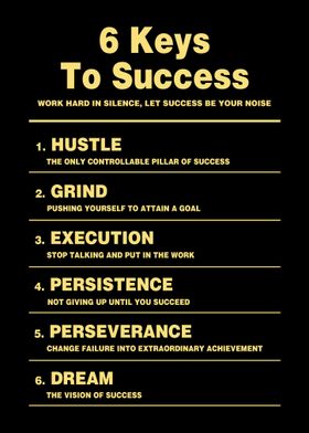 6 Keys To Success