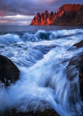 Dramatic Coastal Peaks