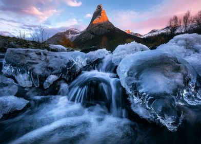 Arctic Sunset in Norway