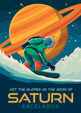 Ski in space