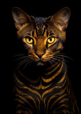 Cat Gold Dark