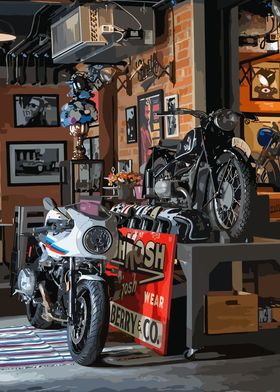 MOTORCYCLE WORKSHOP