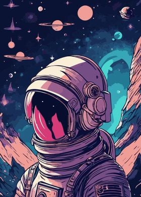 Astronaut Fantasy Galaxy 2