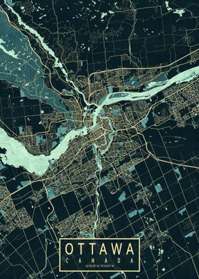 Ottawa City Map Summer