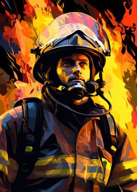 Firefighter Flame