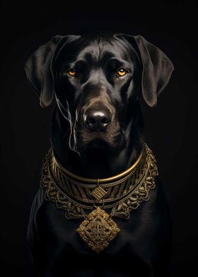 Dog Gold Dark