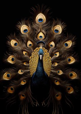 Peacock Gold Dark